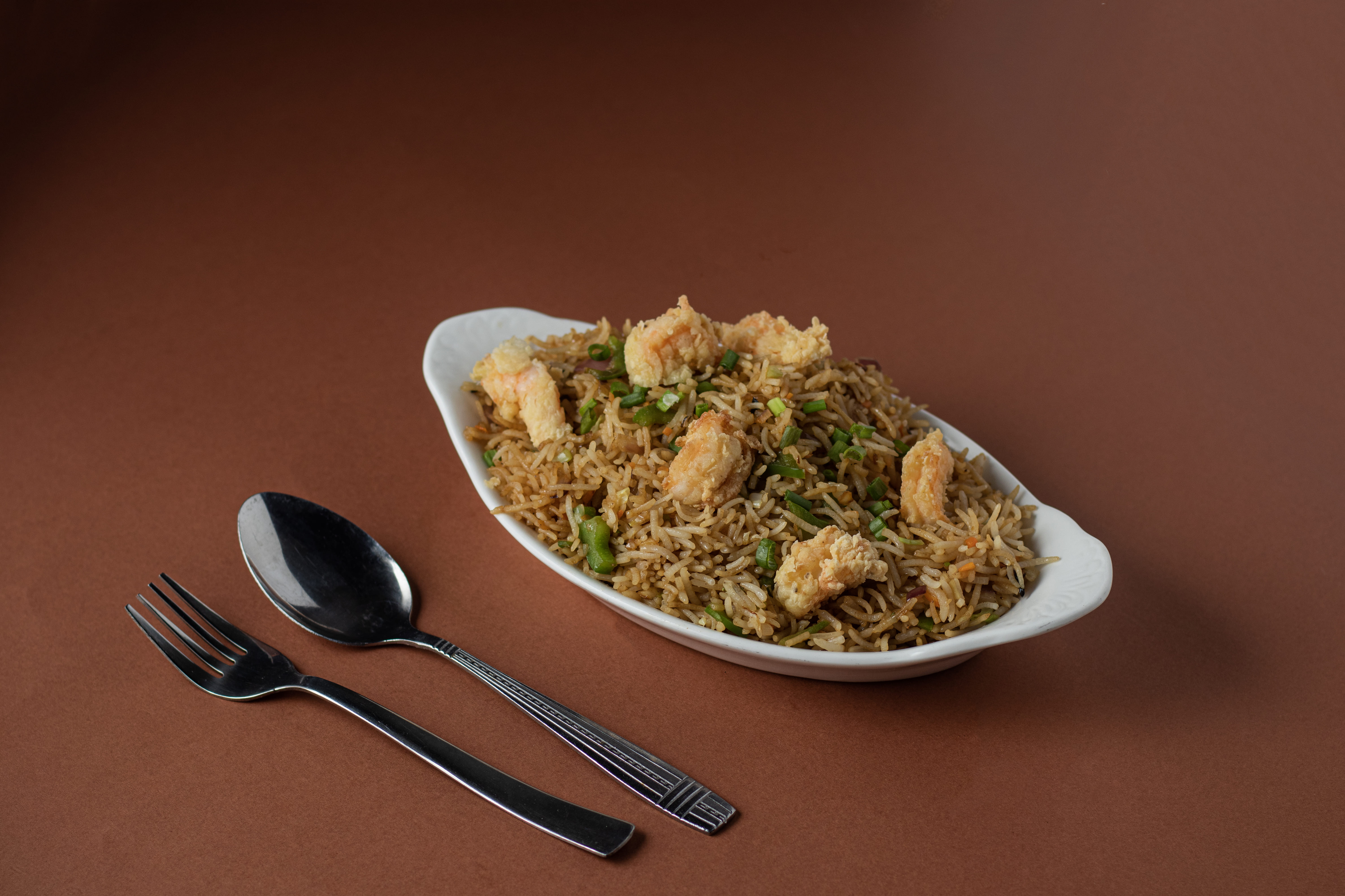 أرز مقلي جمبري | Shrimps Fried Rice