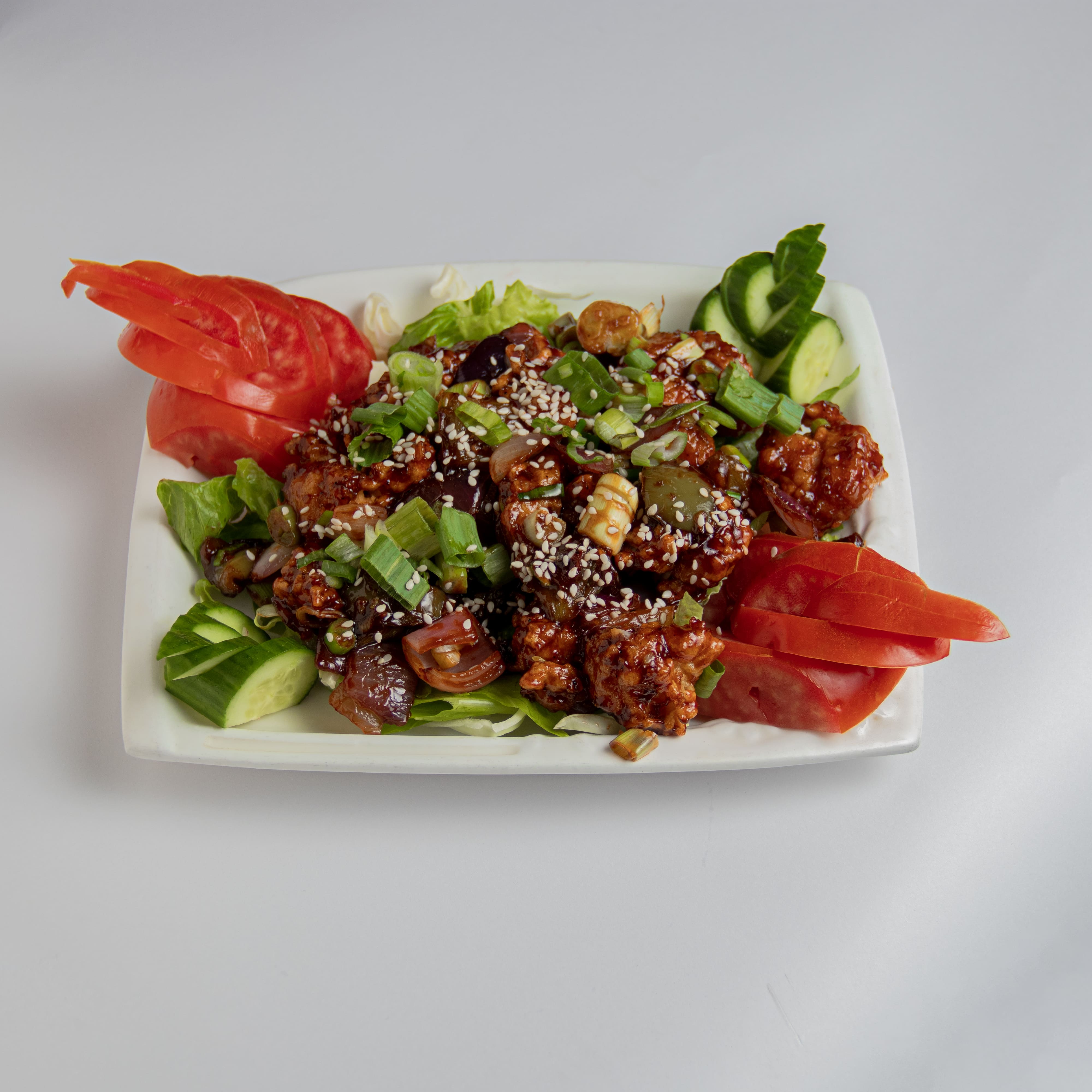 روبيان بالسمسم الجاف | Sesame Shrimp Dry