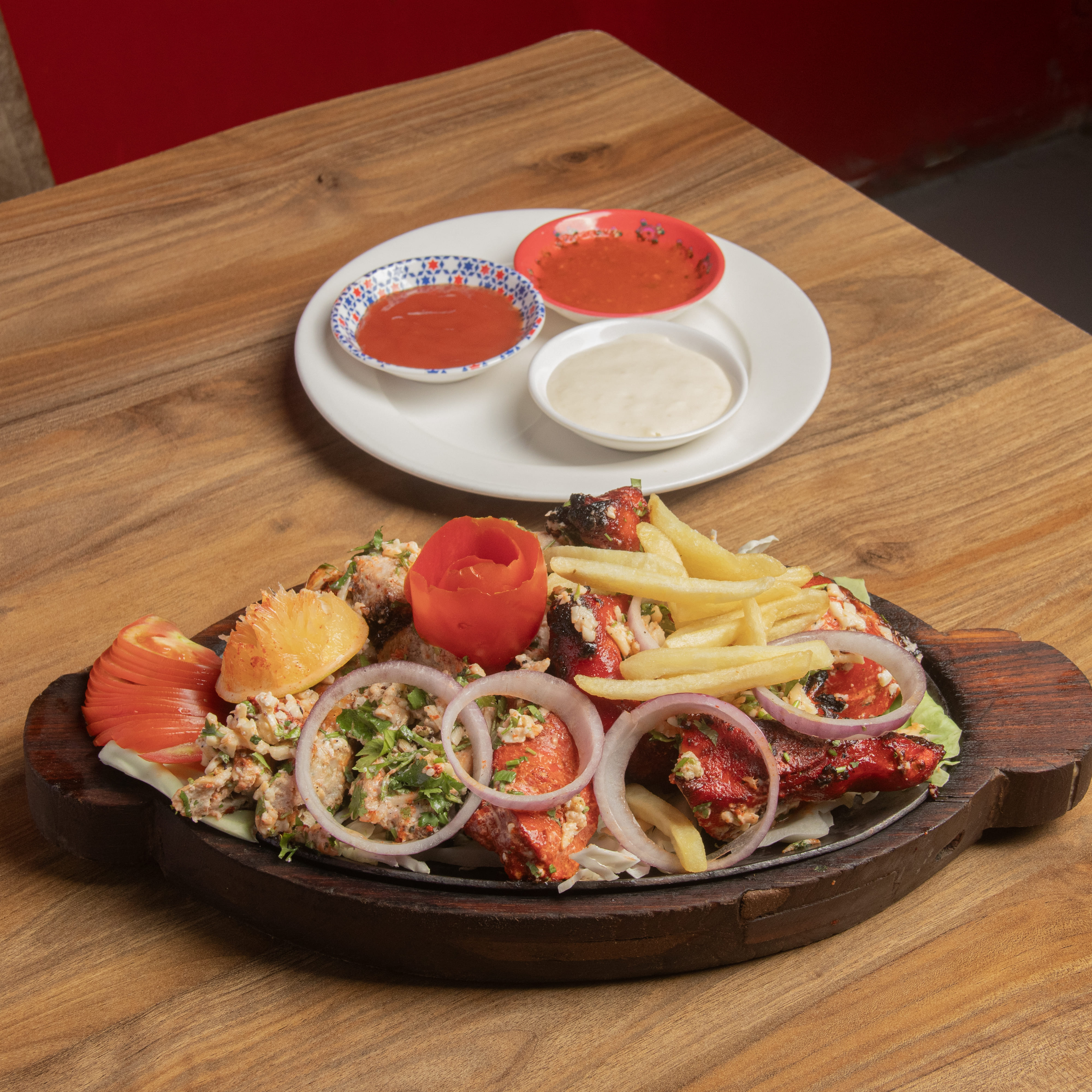 صحن دجاج مشكل | Mix Chicken Plate